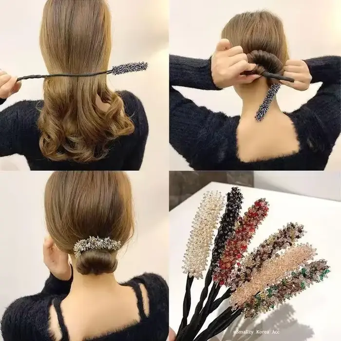 Bandeaux de cheveux en cristal pour femmes et filles