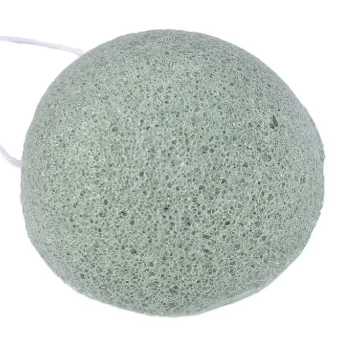 1 éponge nettoyante pour le visage en konjac naturel