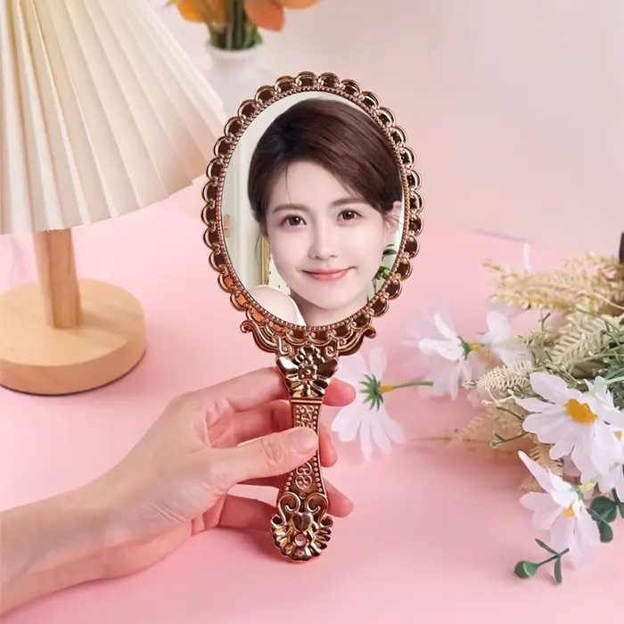 Miroir de maquillage portable écologique