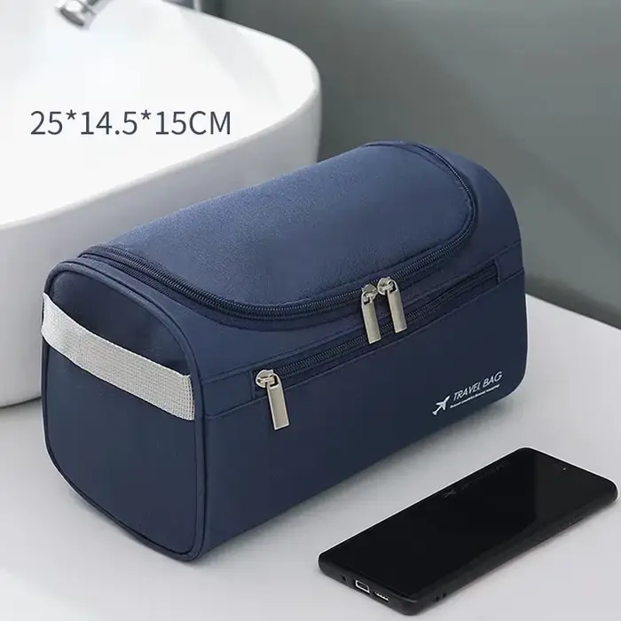 NOUVEAU Trousse de Toilette en Cuir pour Hommes et Femmes, Trousse de Toilette Suspendue pour Hommes