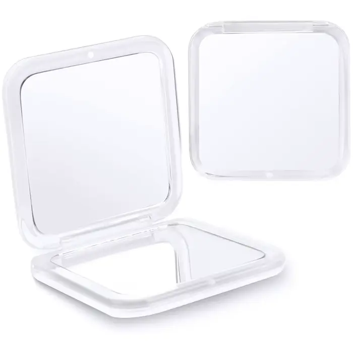 Miroir de poche pliable pour maquillage, grossissement x10/x30, portable, pour femmes, petit, différ
