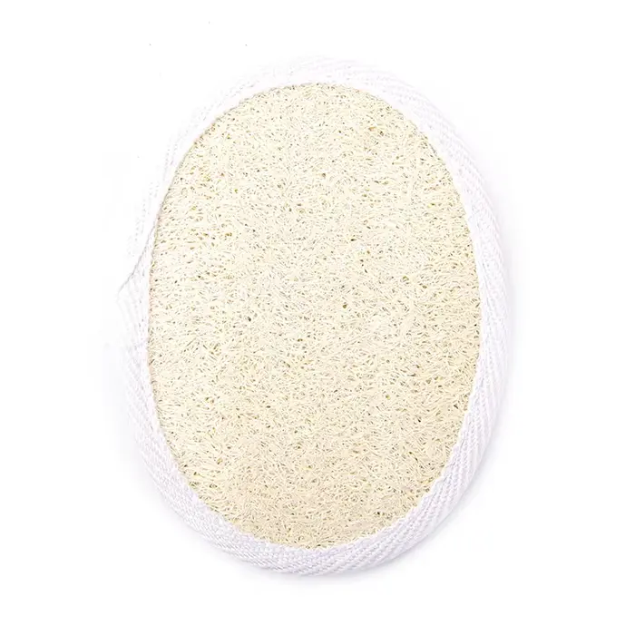 Éponge Luffa naturelle pour le visage et le corps, 1 pièce, 10x14cm