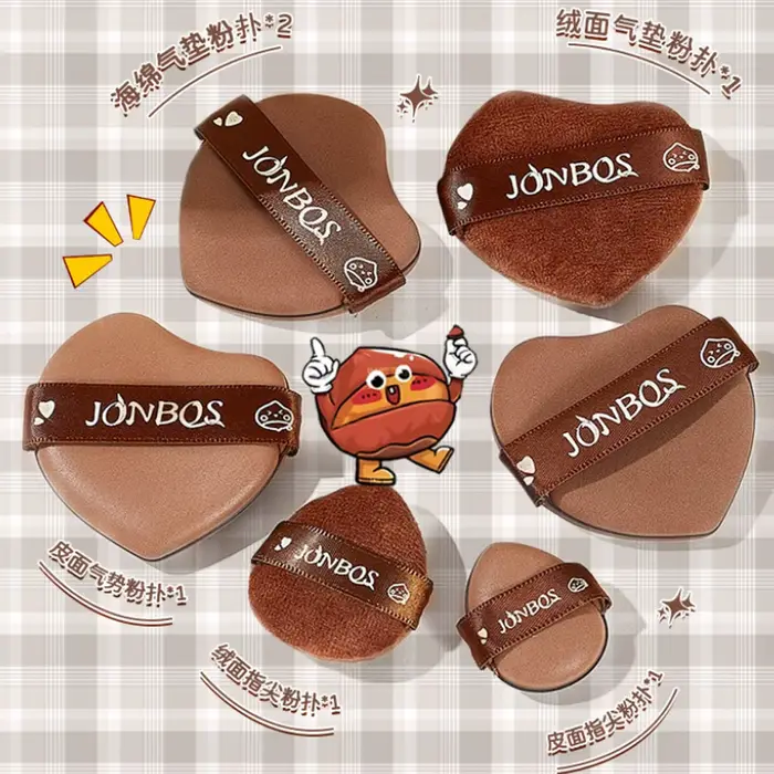 Éponge de Maquillage JONBOS – Applicateur Cosmétique pour Fond de Teint