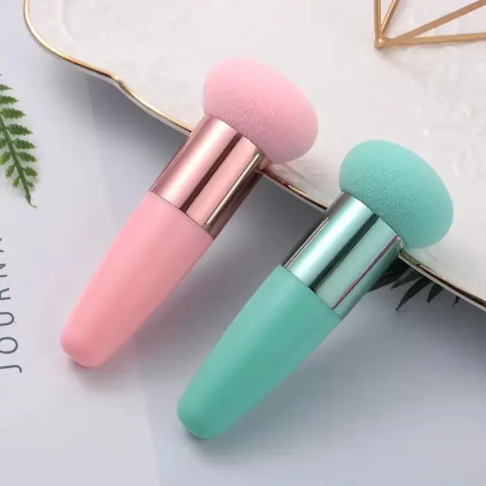 Pinceaux de maquillage avec poignée pour femme