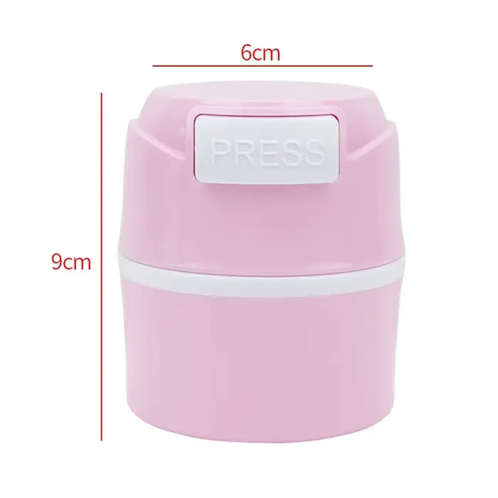 Réservoir de stockage de colle à cils, conteneur de levage de cils, support adhésif individuel, pot 