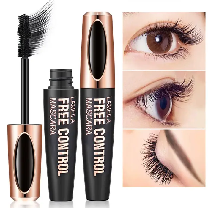 Mascara à cils en Fiber de soie 8d, 1 pièce, imperméable, épais, allongeant, bouclé, longue Extensio