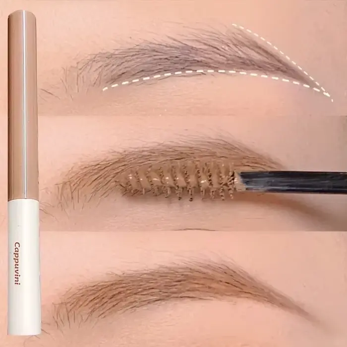 Ensemble de teinte de Gel de teinture pour rehausseur de sourcils naturel