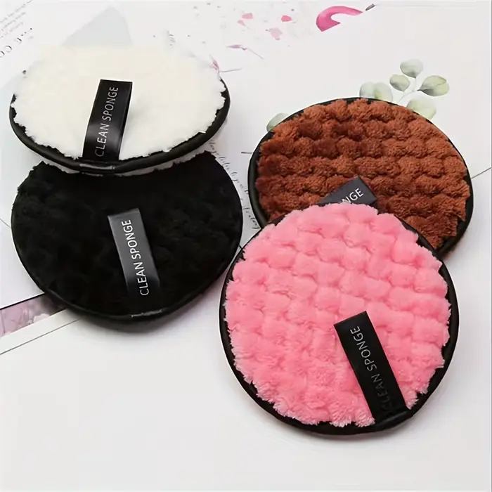 Éponge ronde Ultra absorbante pour le lavage du visage