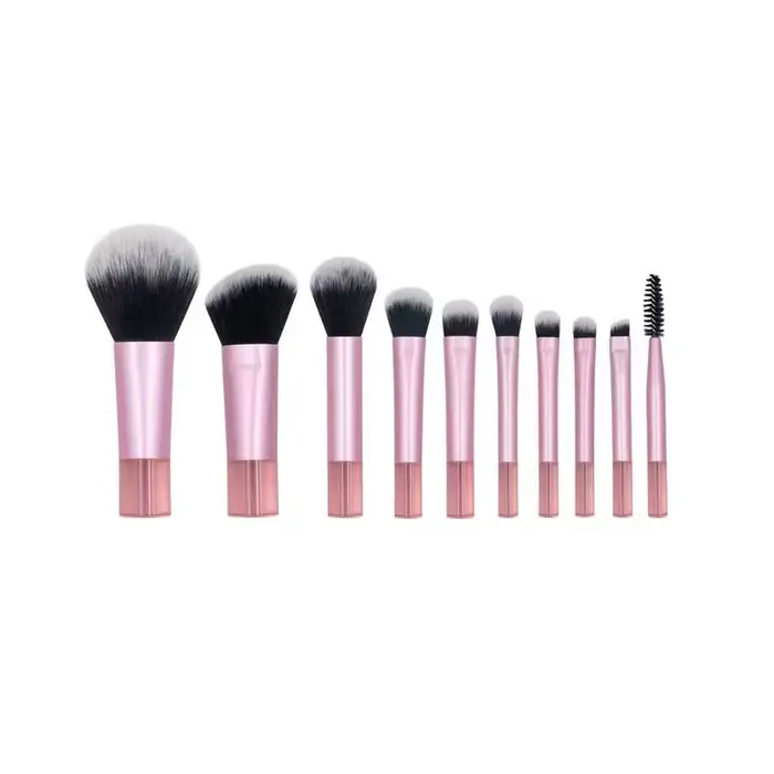 Ensemble de pinceaux de maquillage professionnels 8 pièces, cheveux synthétiques doux et de qualité 