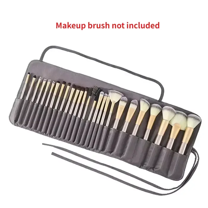 Sac de rangement pour pinceaux de maquillage professionnel, sac de rangement pour pinceaux de maquil