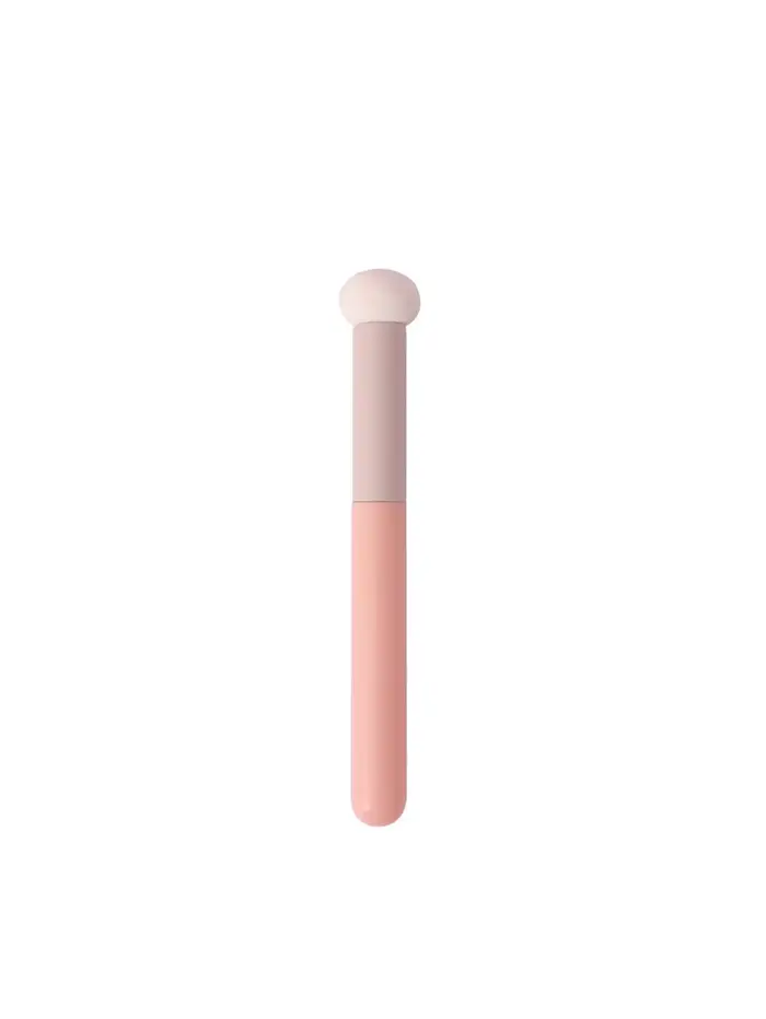 Brosse anti-cernes à pointe éponge à tête de champignon, brosse douce à petits détails pour sous les