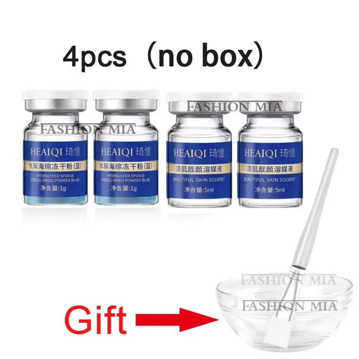 Éponge cristalite bleu cuivre Peptide régénération du collagène extrait biologique naturel éponge ép