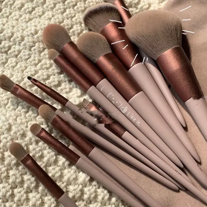 Ensemble de pinceaux de maquillage