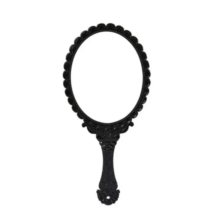 Miroir portable antique en dentelle, miroir de maquillage en plastique, idéal pour un cadeau, pour l