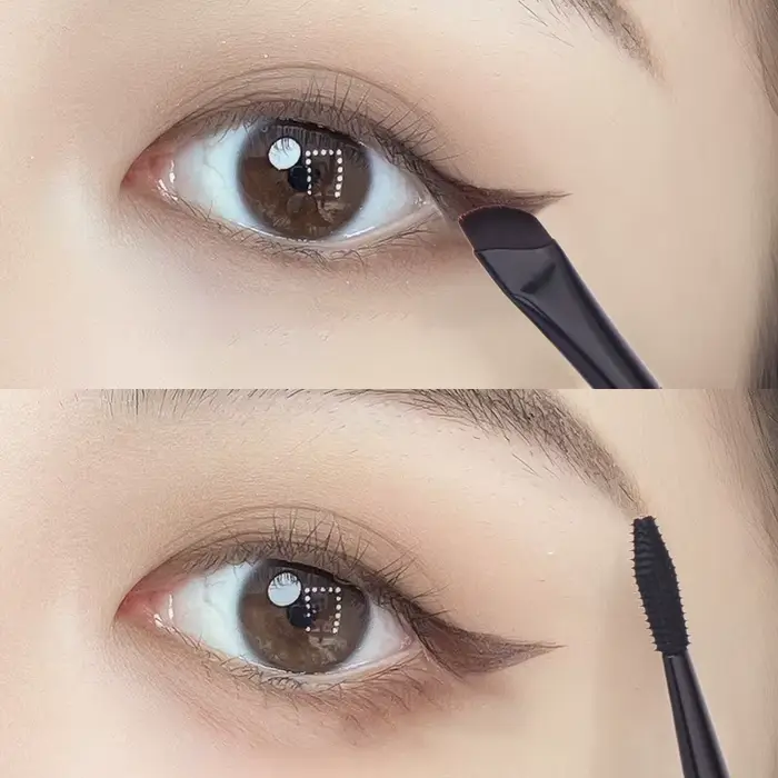 Brosse à sourcils en Silicone