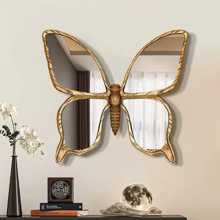 Cadre miroirs nordiques ornement maquillage femmes Cool