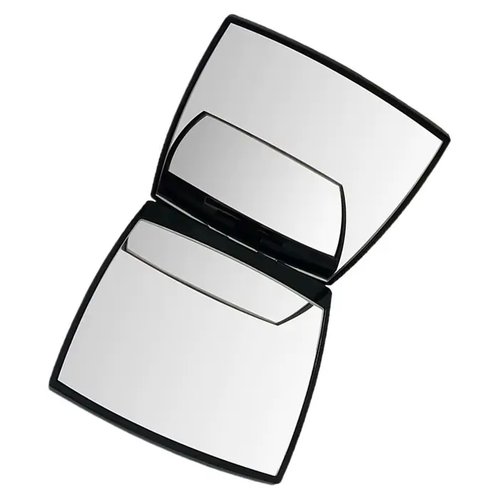 Miroir de poche compact double face léger et portable pour femme – Idéal pour le maquillage en voyage