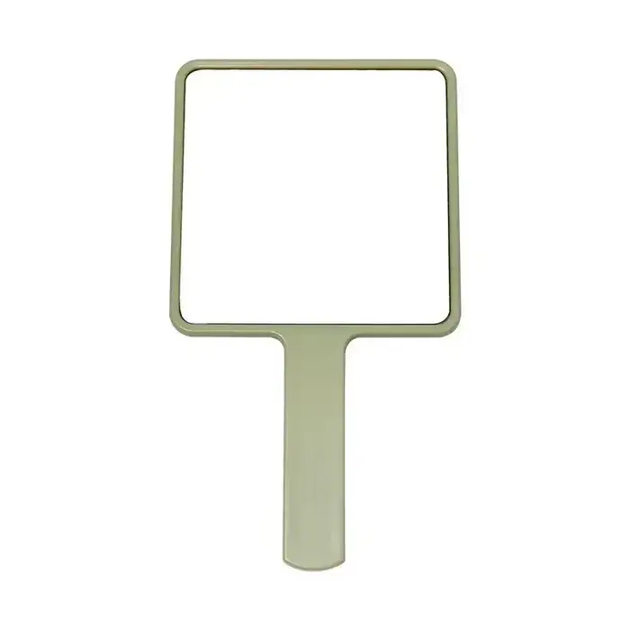 Miroir de maquillage portatif pour Extension de cils, miroir de vanité de maquillage carré avec poig