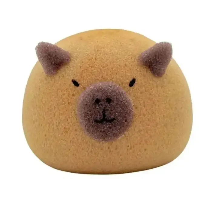 Capybara – boule d'éponge de bain, animaux de dessin animé, brosses de douche pour bébé, éponges à b