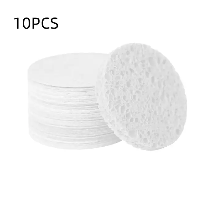 Éponge faciale compressée 50/20/10 pièces : éponge cosmétique pour hydrothérapie, pour le nettoyage 