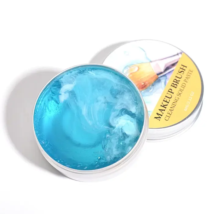 Brosse de maquillage nettoyage savon éponges