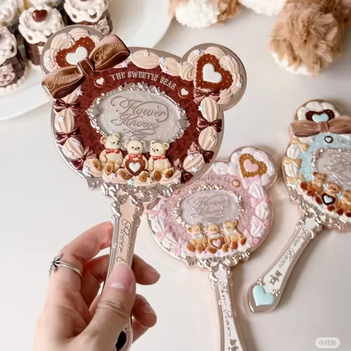 Miroir à main de la collection Flower Know Sweetie Bear