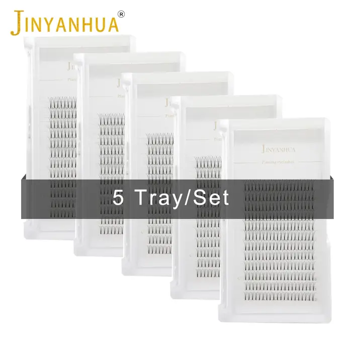 5 plateaux cheveux de vison tridimensionnels doux 3D faux cils faits à la main longs cils naturels F
