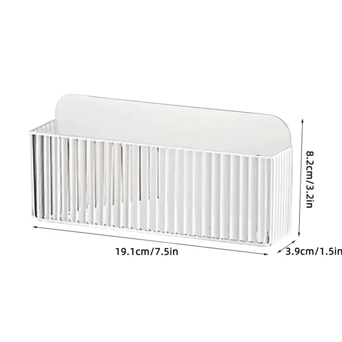 Boîte de rangement pour armoire miroir, support mural pour rouges à lèvres avec compartiments, organ