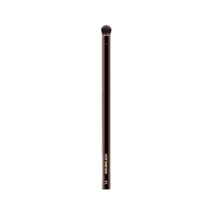 Pinceau de maquillage sablier-pinceau d'ombre biseauté n ° 12, en Fiber douce et respectueuse de la 