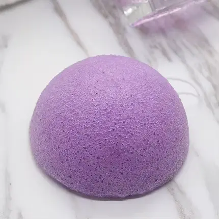 Brainbow – éponge Konjac 100% naturelle, 1 pièce, essentiels de beauté, nettoyeur de pores du visage