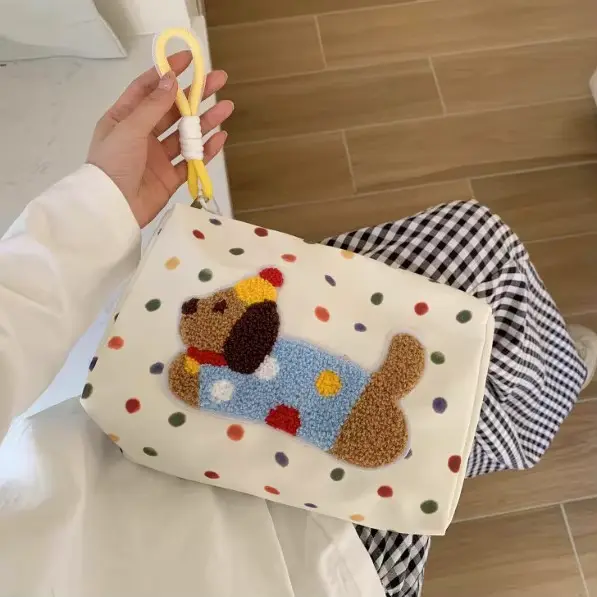 Sac de rangement pour maquillage de grande capacité, trousse de toilette portable pour femmes, range