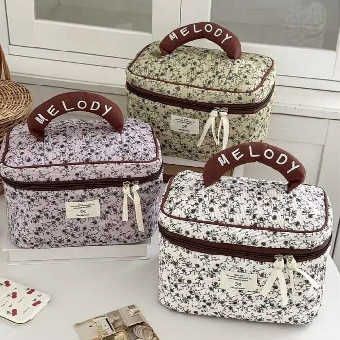 Trousse de Toilette Grande Capacité pour Fille