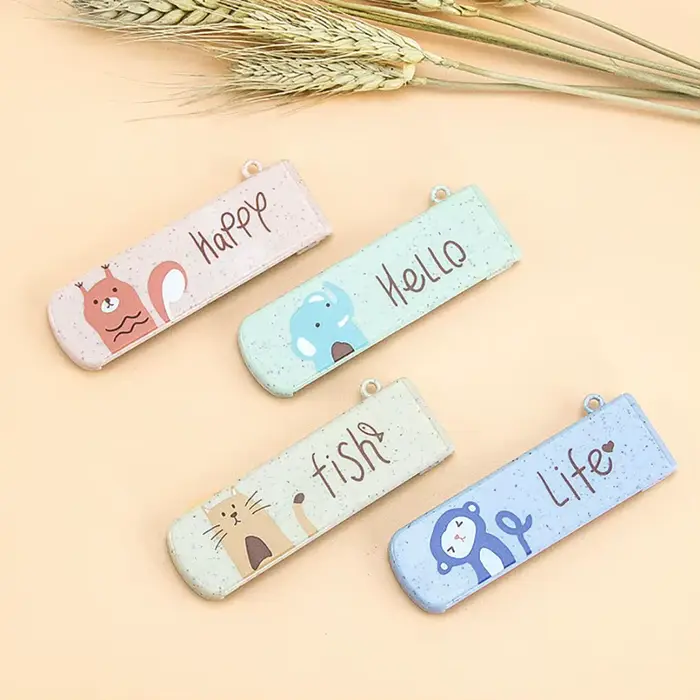 Petit miroir peigne ensemble couleur mode Portable pli maquillage miroir avec peigne pour fille cade