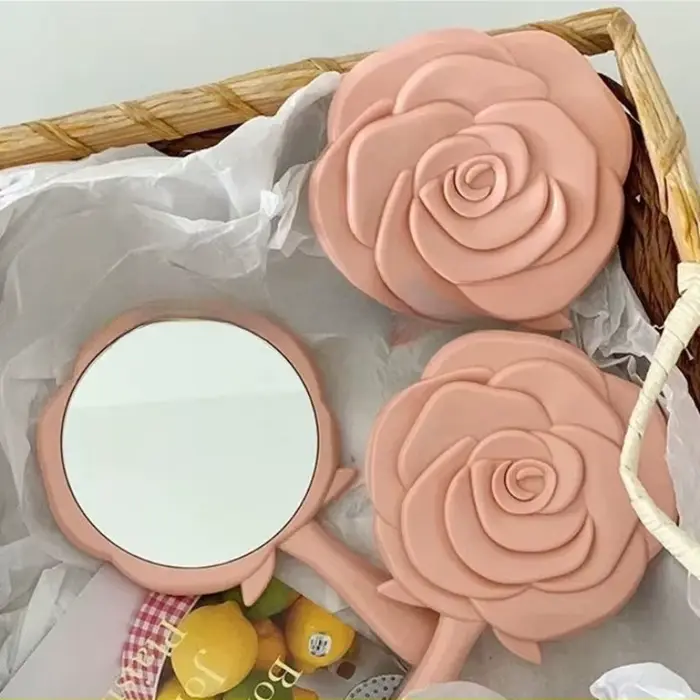 Miroir de maquillage portable pour femmes