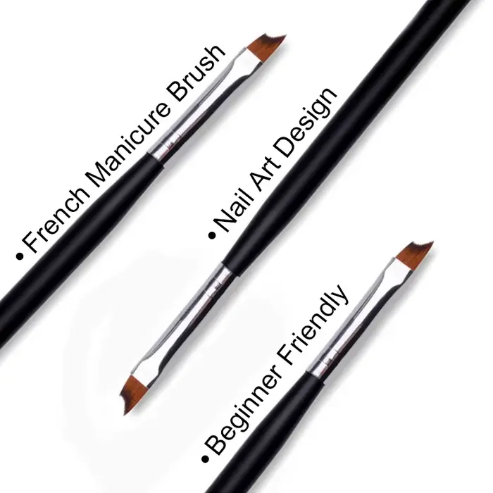 Brosse de manucure française à faire soi-même