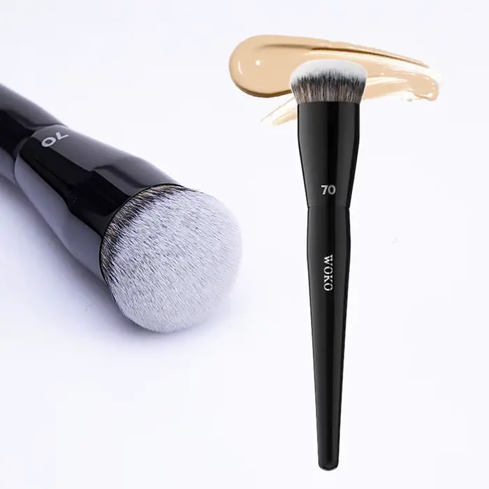 70 Pro grand fond de teint brosse crème fond de teint pinceau de maquillage potelé professionnel che