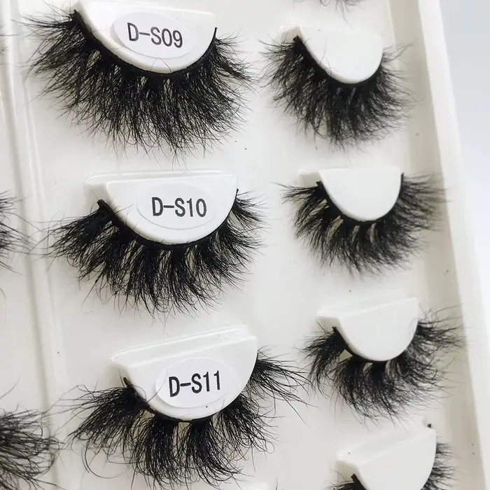 RED SIREN – Faux-cils 3D en vison réutilisables, 100% sans cruauté envers les animaux, doux et natur