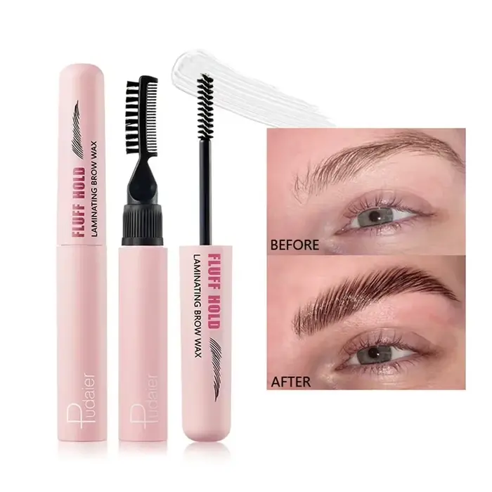Colle à sourcils 3D imperméable, gel coiffant professionnel pour sourcils, colle à sourcils à tenue 