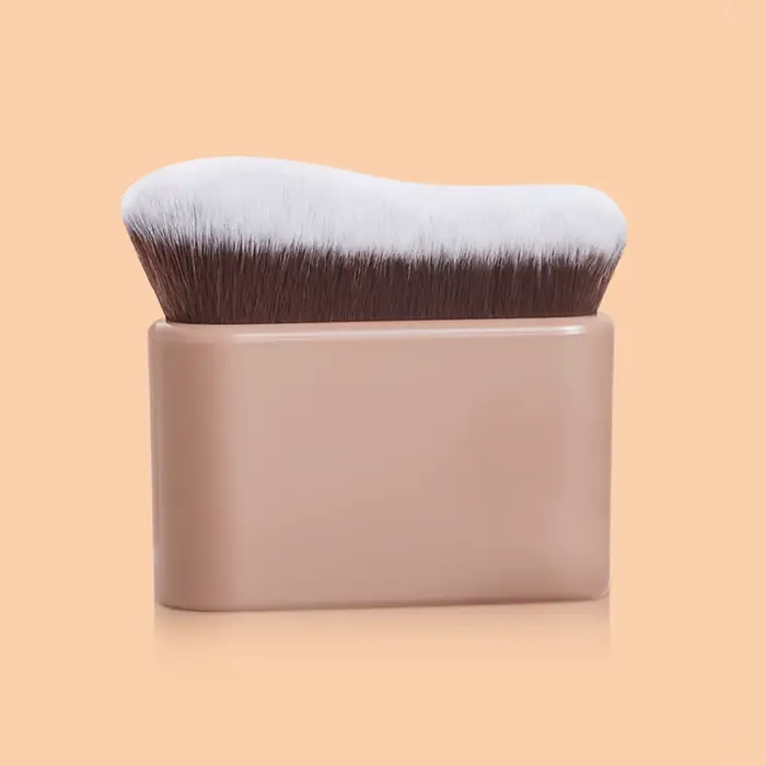 Pinceau pour fond de teint, 1 pièce en plastique créatif 	 wave Fit Pinceau cosmétique parfaitement 