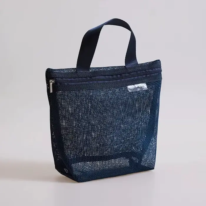 Sacs de rangement en maille pour maquillage et articles de toilette