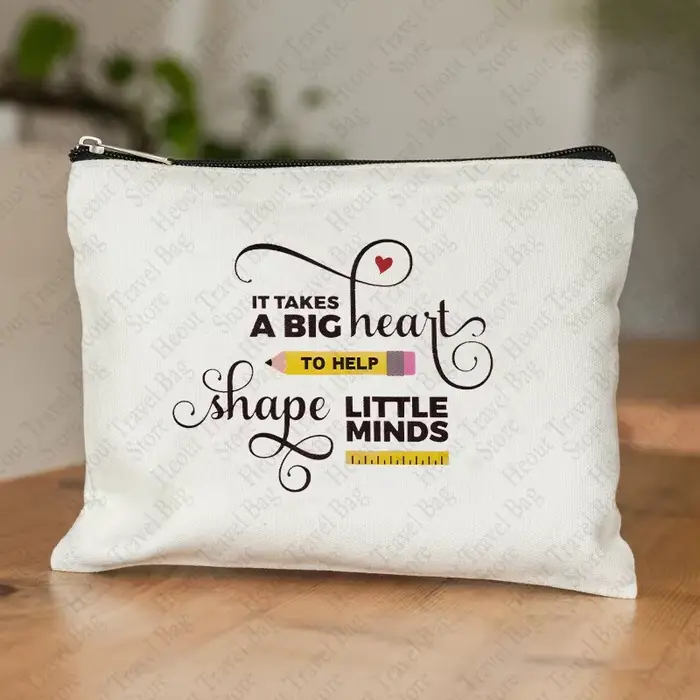 Pochettes pour rouges à lèvres, trousse de maquillage, coffret de survie pour les enseignants