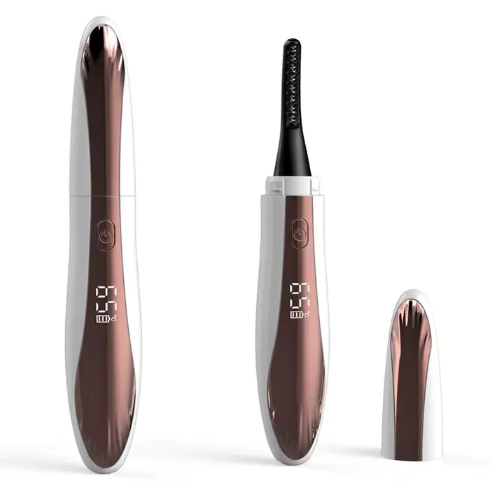 Recourbe-cils chauffant électrique rechargeable par USB avec contrôle intelligent de la température 