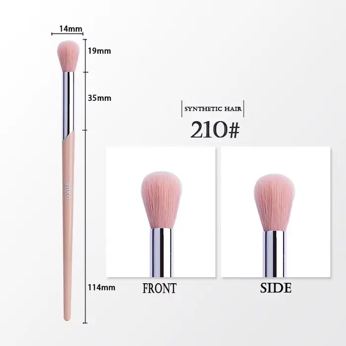 Pinceau de maquillage Eyeliner fumé fard à paupières brosse tache ombre Gel Eye Liner