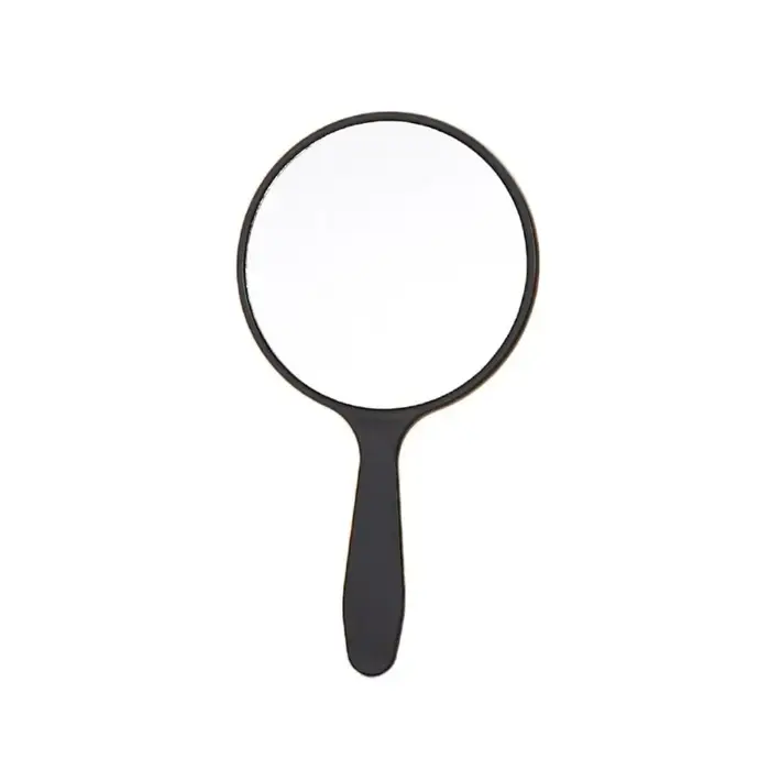Miroir de maquillage Durable pour bricolage, petit miroir rond portatif Anti-chute avec poignée, mir