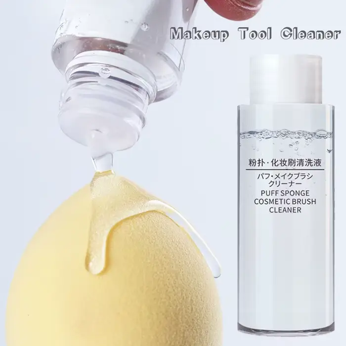 50/80/100ml pinceaux de maquillage éponges liquide de nettoyage