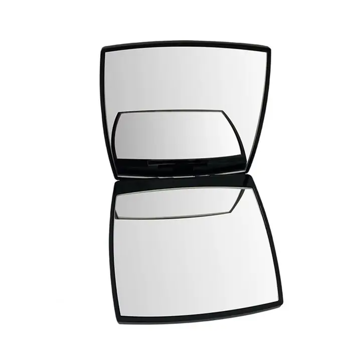 Miroir de maquillage de 7CM, haute clarté, brillant, pliable, carré, Portable, cosmétique, protectio