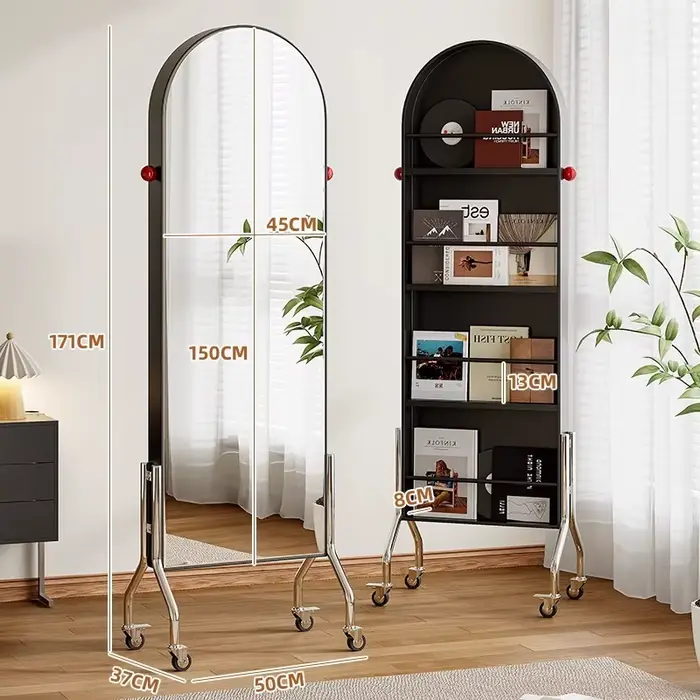Miroir Design Unique irrégulier pour adolescentes