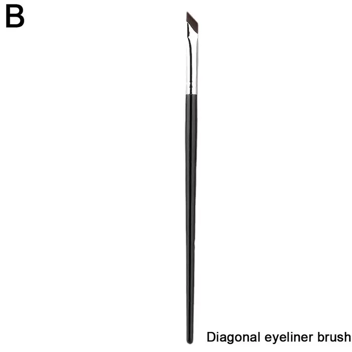 Pinceau Eyeliner Angulaire Multifonctionnel - Pinceau Précision Sourcils & Eyeliner pour un Maquilla