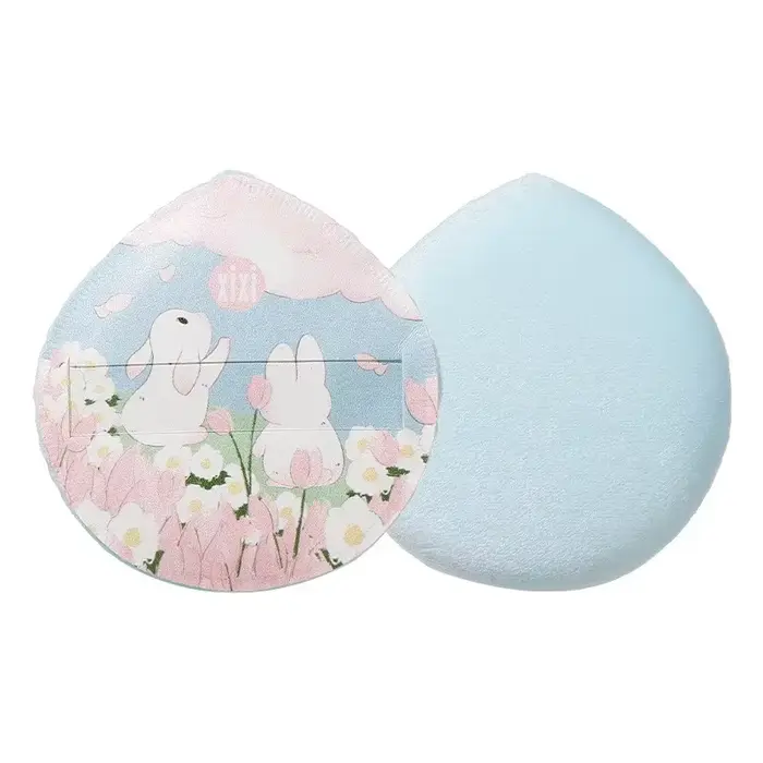 Éponge bouffante de flocage de poudre libre, 1 pièce, pour poudre pour le visage, accessoires cosmét