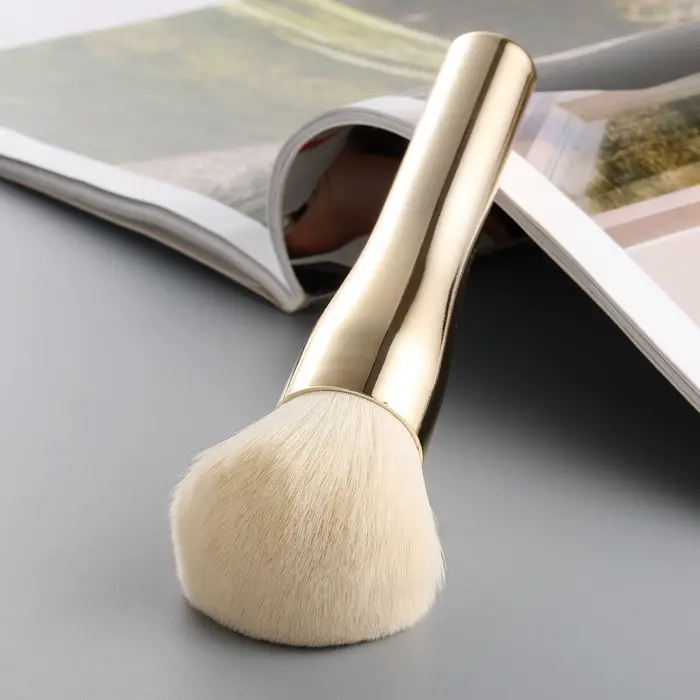 Grand pinceau à poudre unique, pinceau de maquillage de qualité, outils de maquillage professionnels
